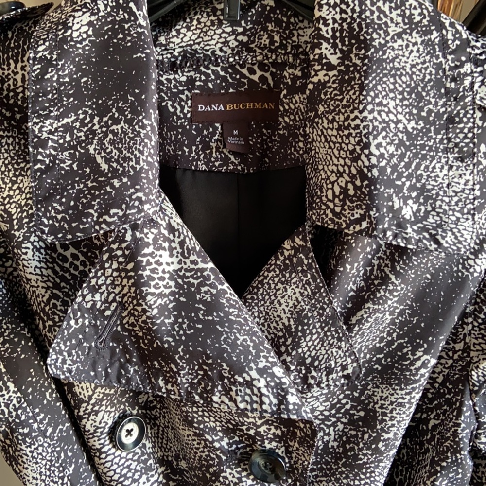 Women’s Python Print Raincoat - Picture 2 of 9